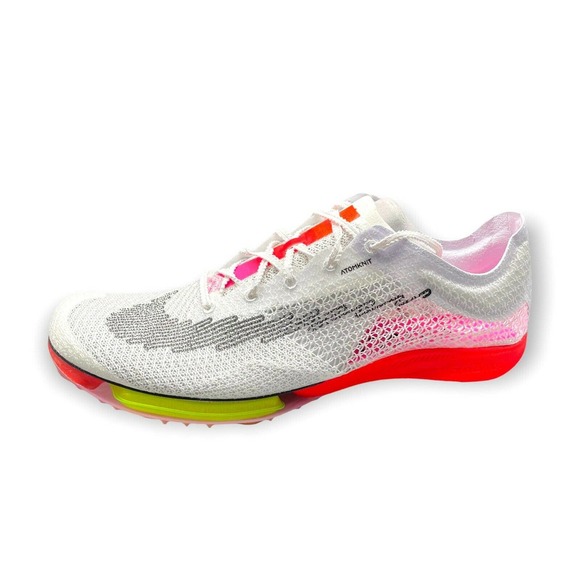 Nike Air Zoom Victory FK Men\'s Size 15 White Pink Black Track Spikes DJ6205-100